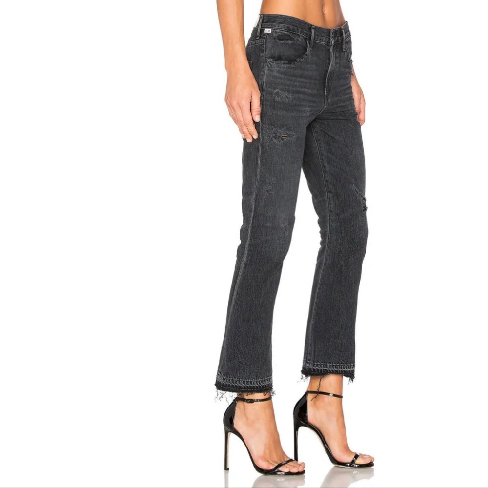 Citizens of Humanity Sasha Twist Crop Low Slung Flare Jeans Sz 26 NWOT